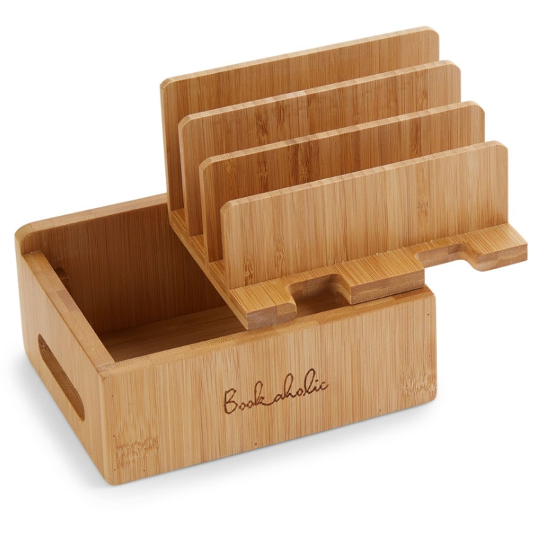 Smart Hub Gear Bamboo Charging Station & Cord Organizer